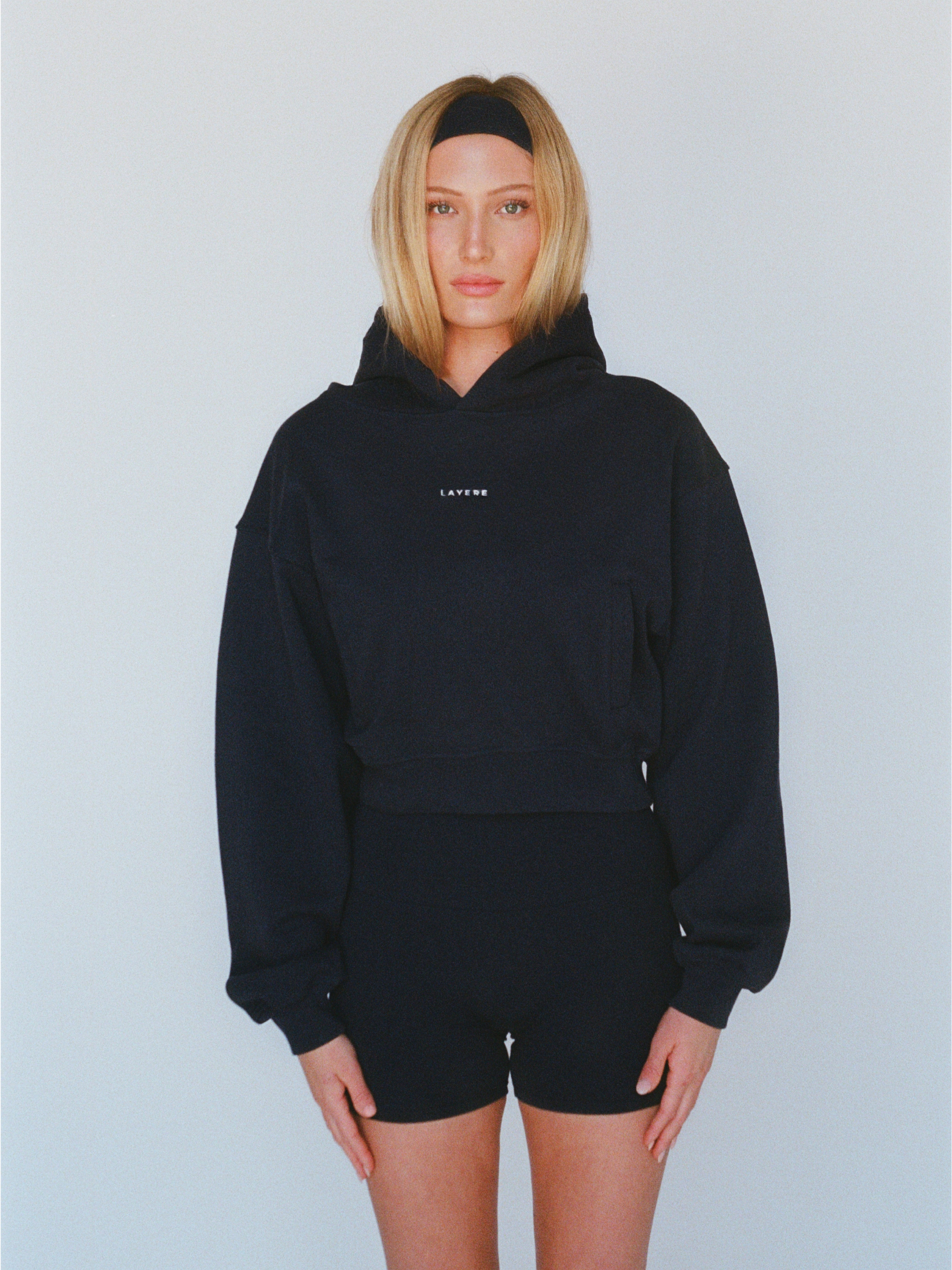 100% organic cotton hoodie - midnight blue