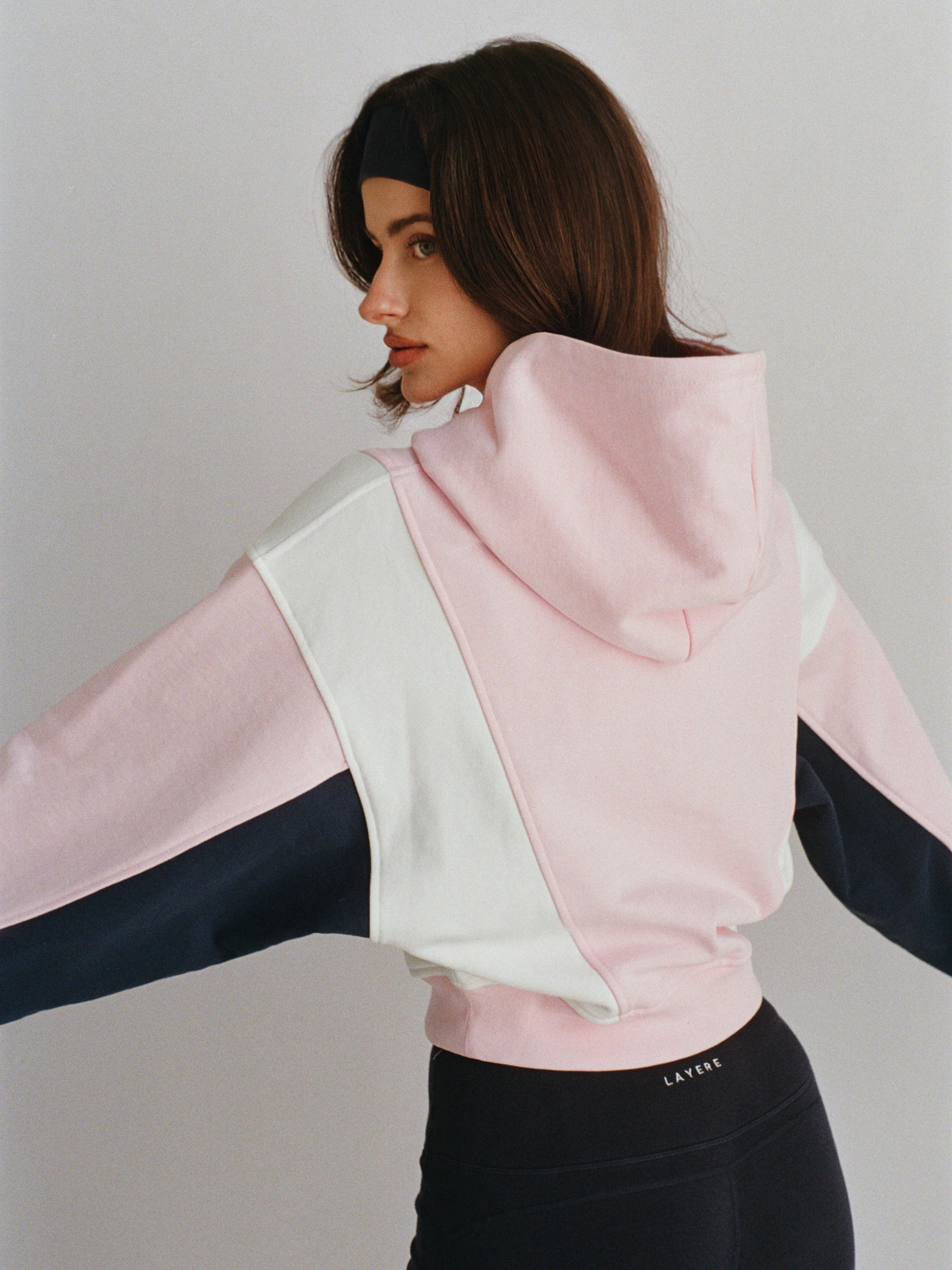 the 3-tone 100% organic cotton hoodie
