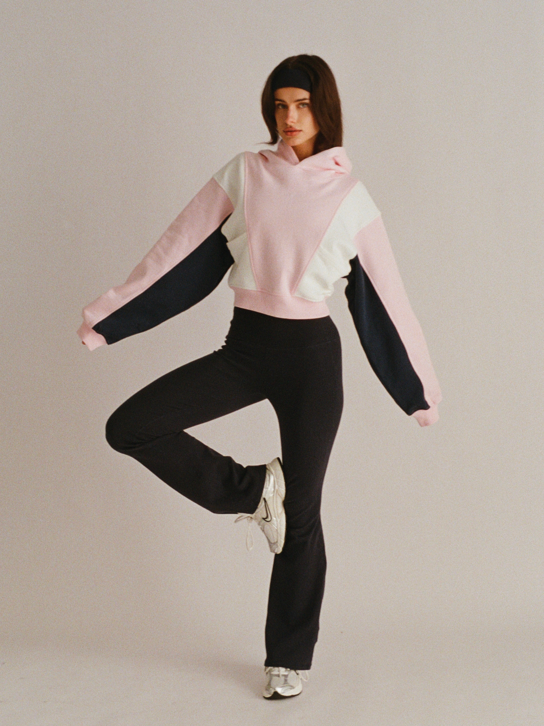 the 3-tone 100% organic cotton hoodie