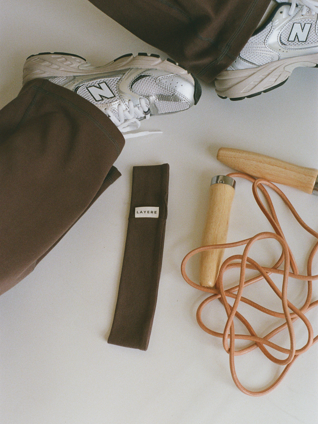 organic cotton headband - espresso brown