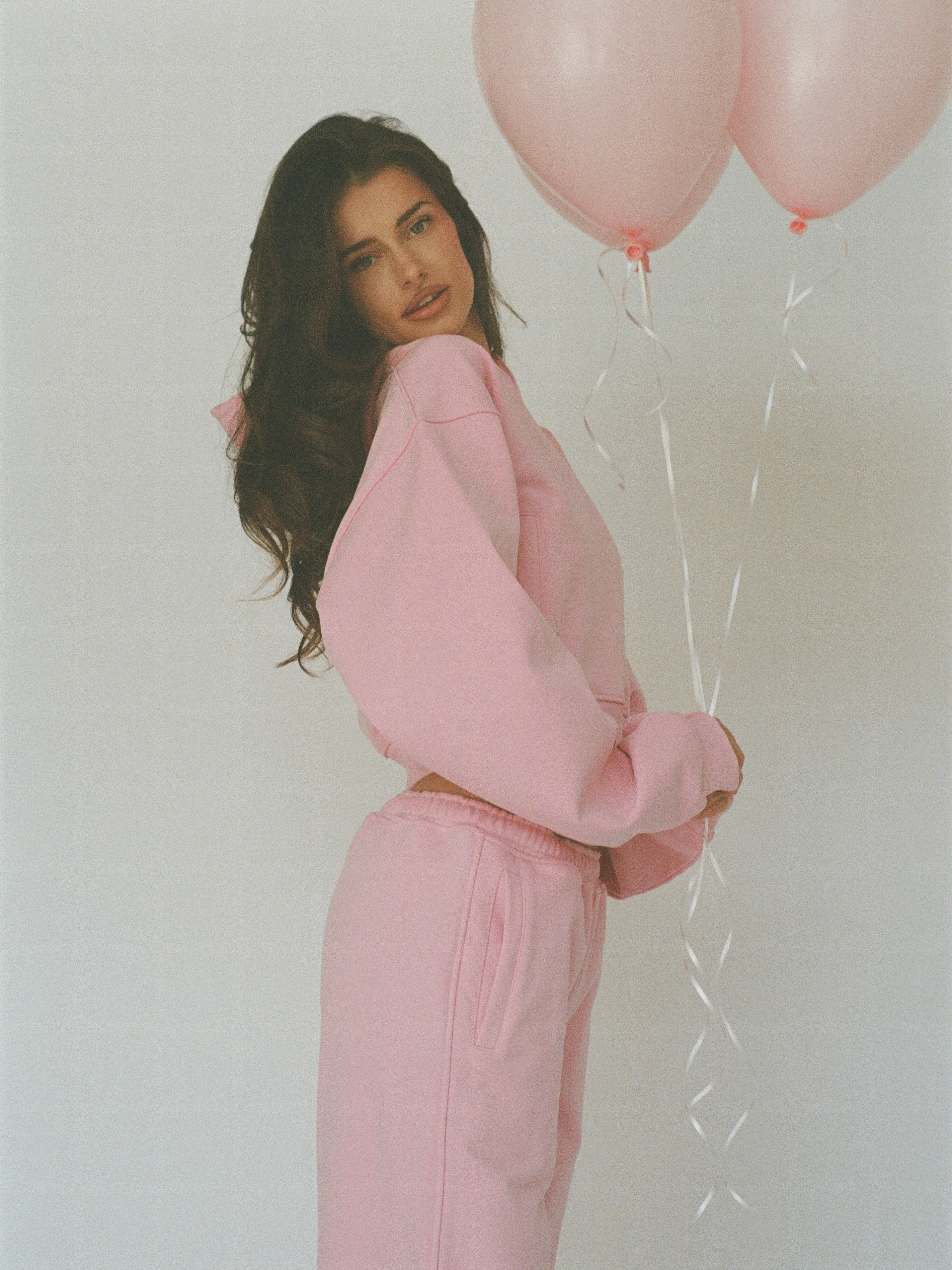 100% organic cotton hoodie - bubblegum